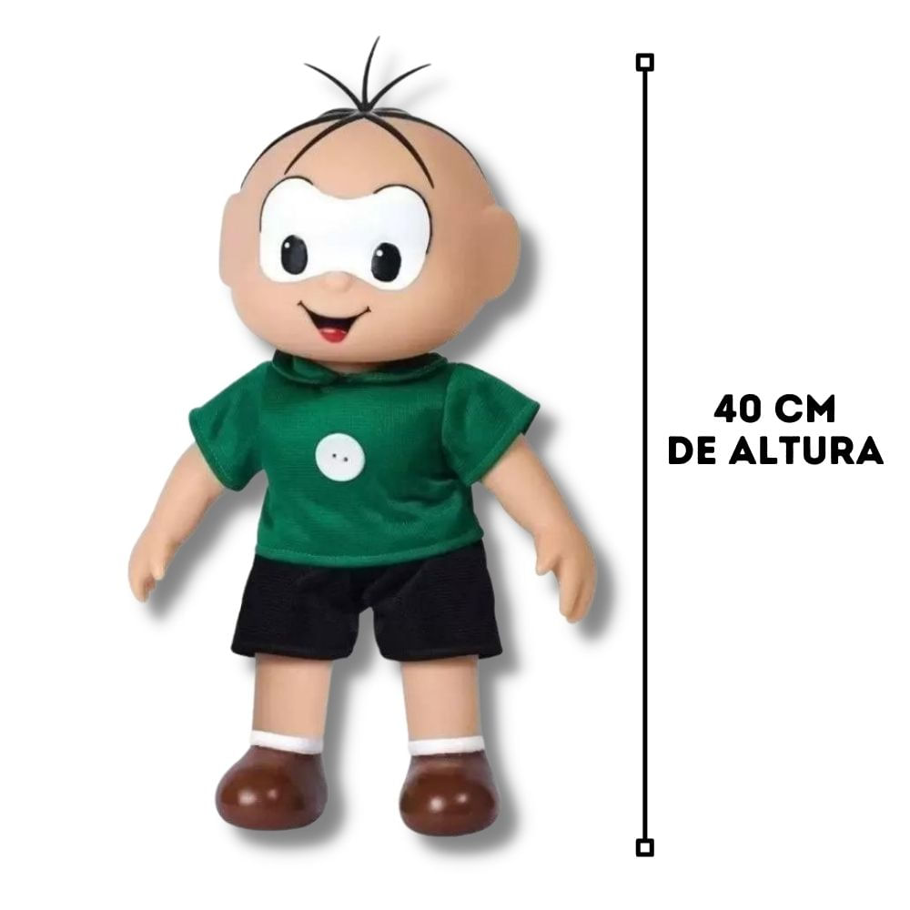Boneco Cebolinha Clássico 40 cm Turma da Mônica - Baby Brink - Ri