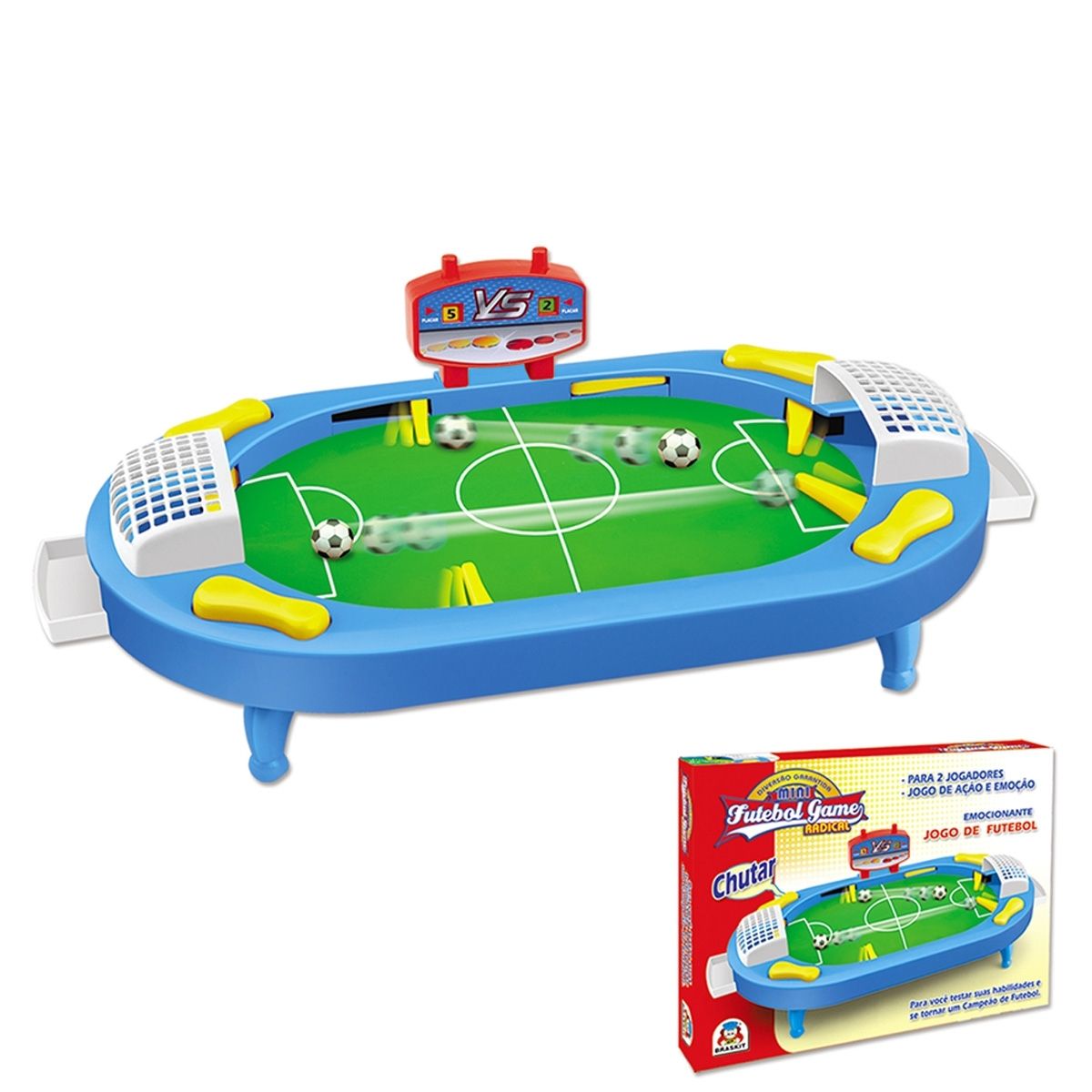 Brinquedo Mini Mesa Jogo Futebol Game Meninos 39cm Presente