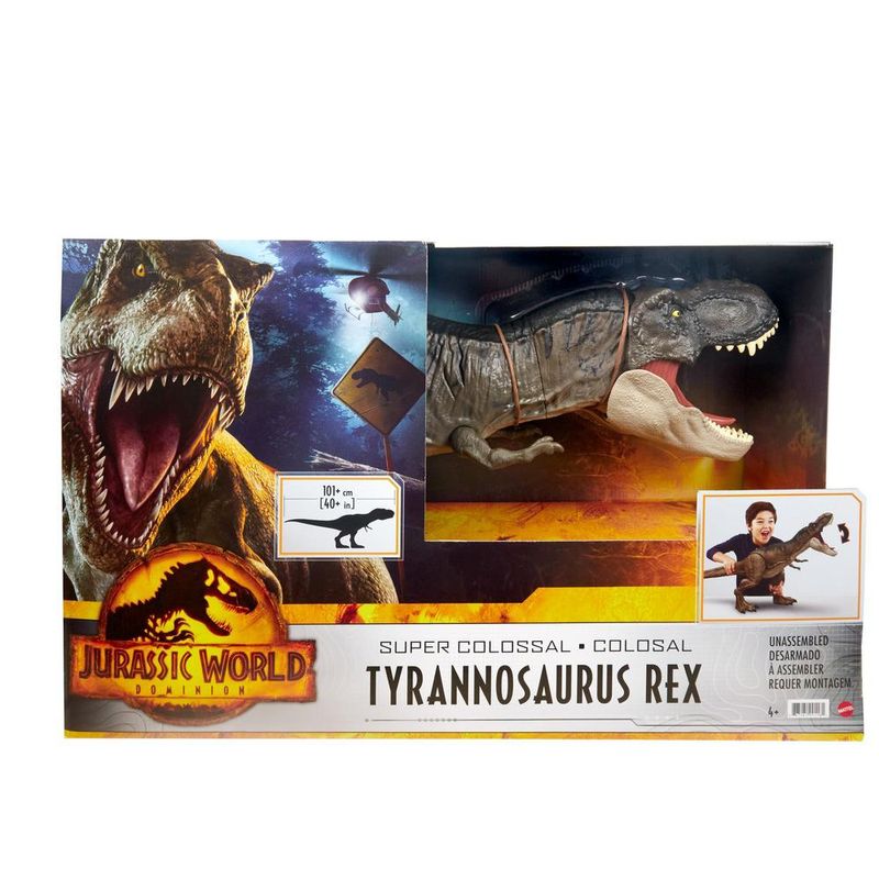 Figura-Articulada---Jurassic-World---T-Rex---Super-Colossal---101cm---Mattel-4