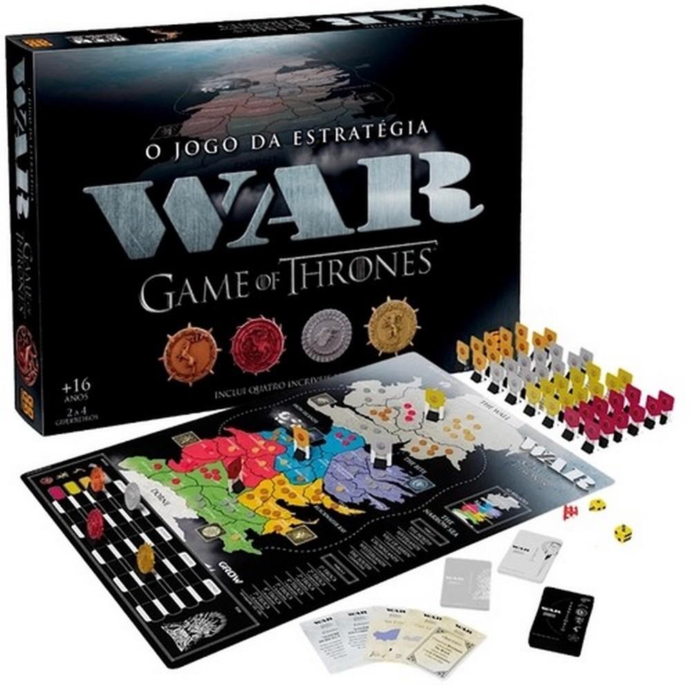 Jogo War Game Of Thrones Grow Tabuleiro Guerra Estratégia - Ri Happy