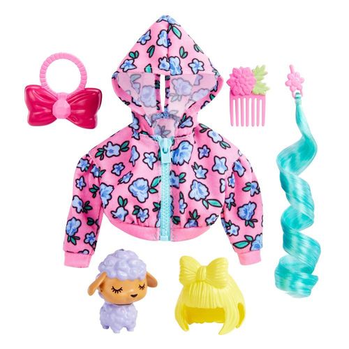 Conjunto de Acessórios - Barbie - Extra - Pet e Fashion Packs - Ovelha - Mattel