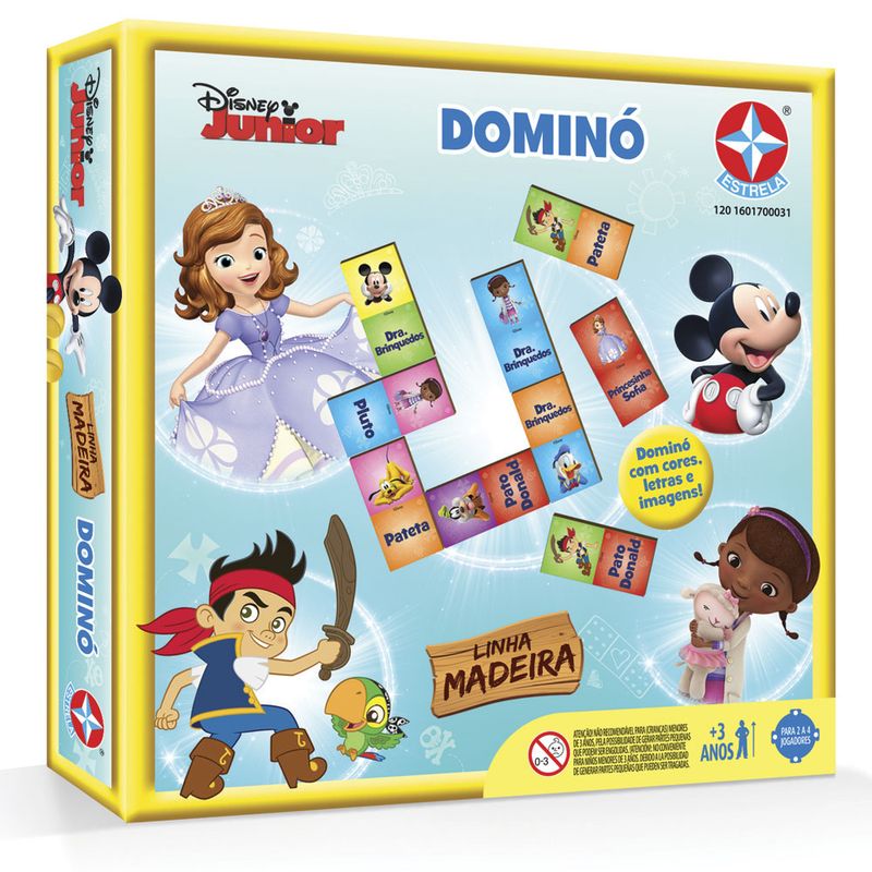 Jogo-Domino---Disney-Junior---Estrela