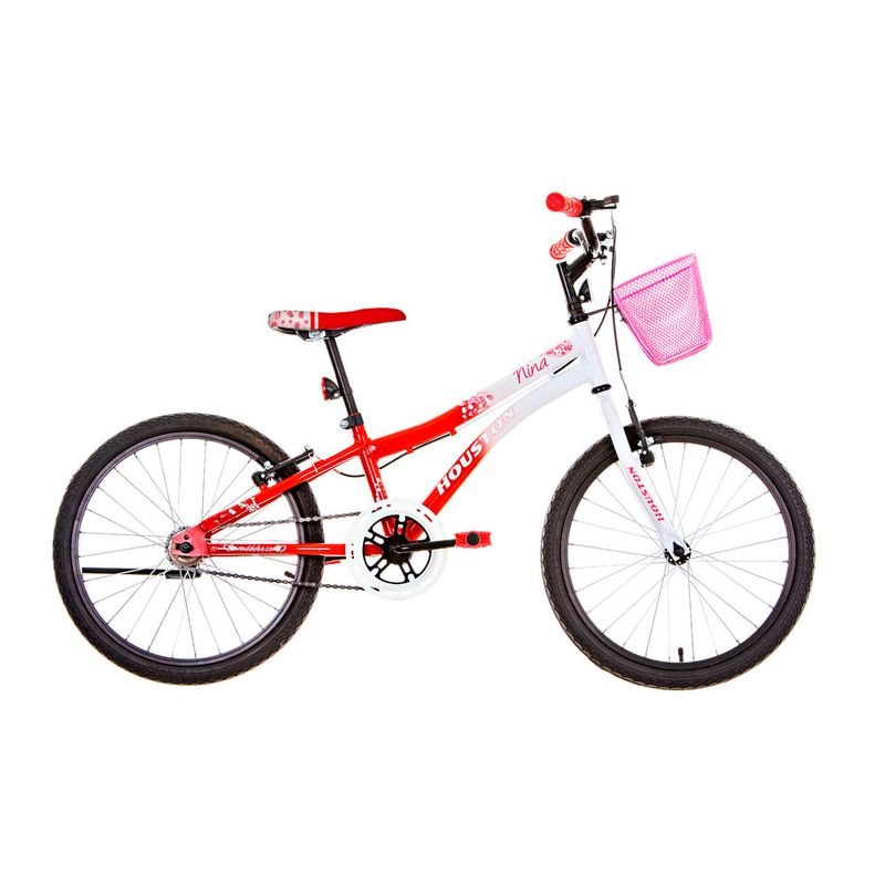 Bicicleta-Aro-20-Nina-Branca-e-Vermelha---Houston