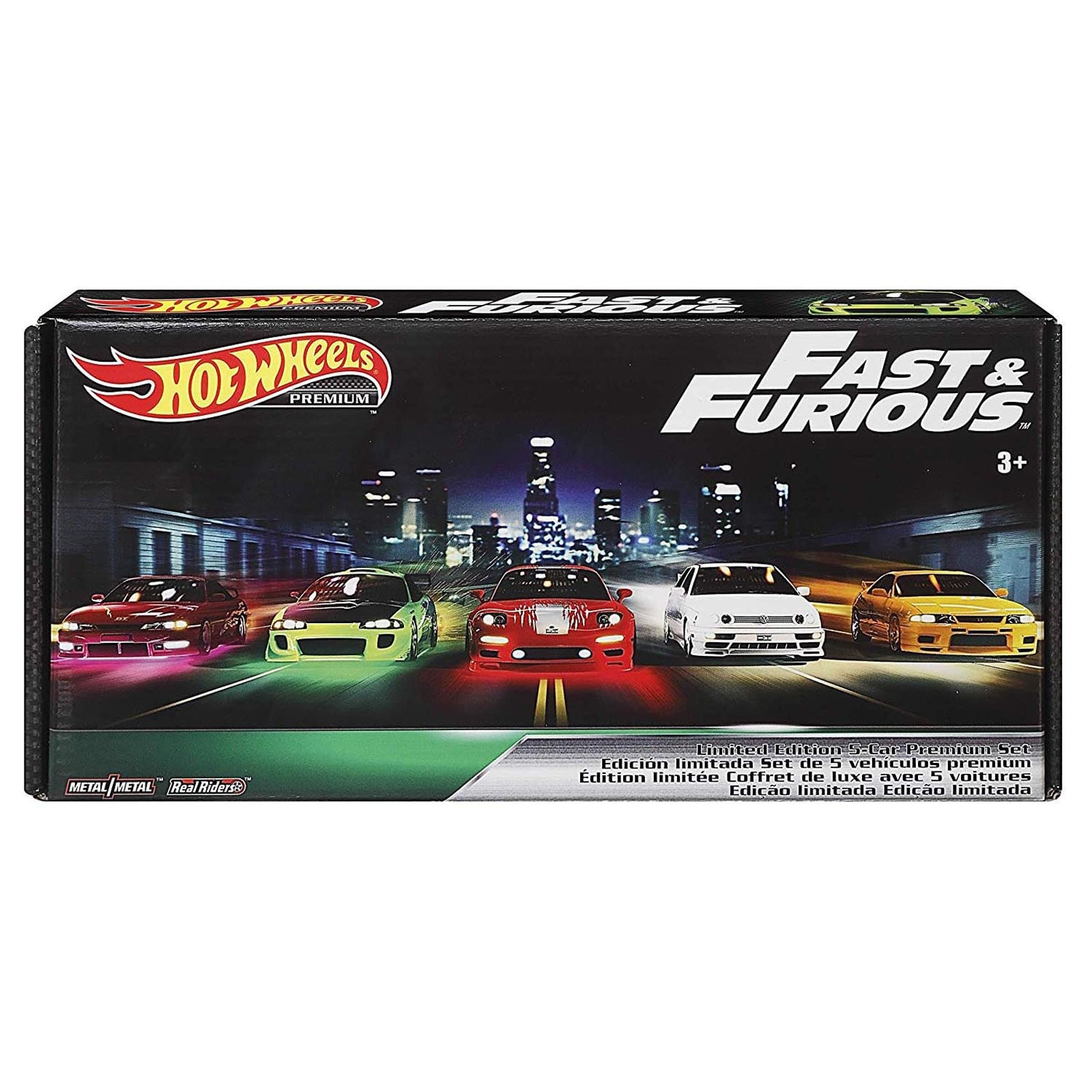 Hot Wheels - kit c/ 5 carrinhos - VELOZES E FURIOSOS - Ri Happy