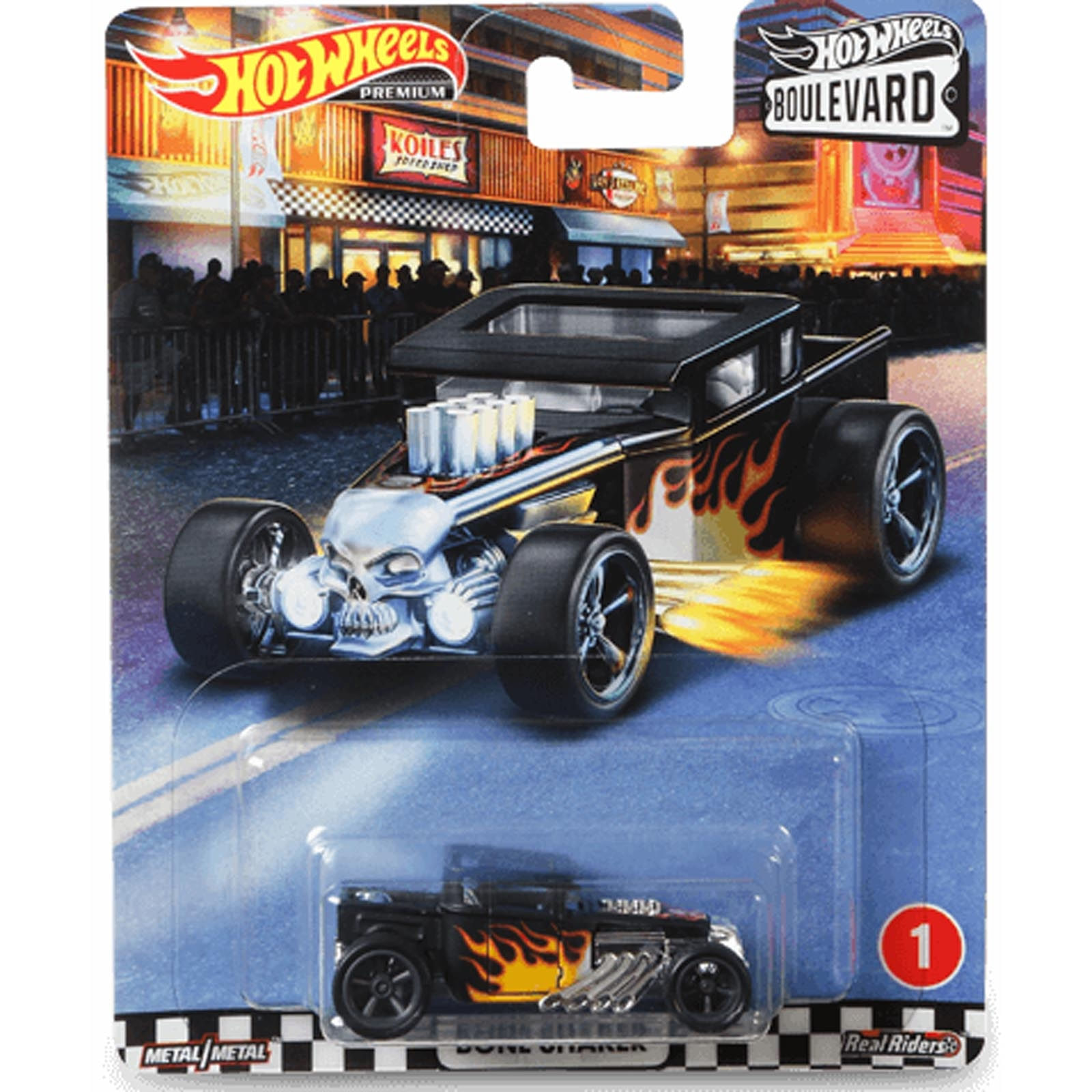 Hot Wheels - Set de 5 Miniaturas - Boulevard - GJT68 - Ri Happy