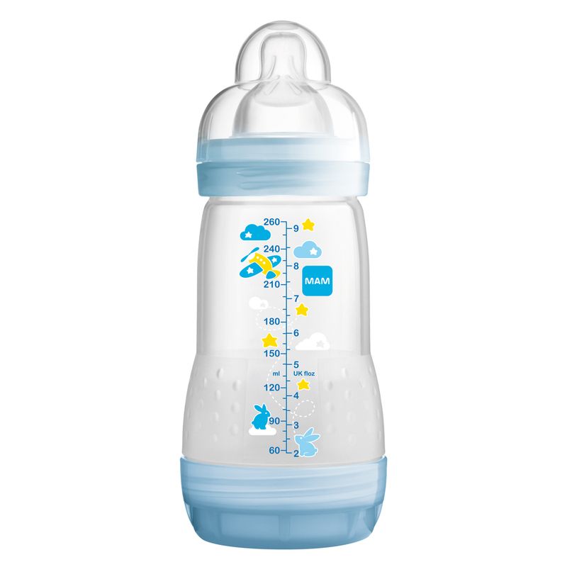 100119634-Mamadeira-First-Bottle-Boys-260-ml---Azul---Avioezinhos---MAM