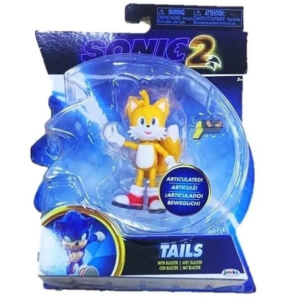 Boneco Sonic 2 Filme Articulado Sonic Candide 3409 - Ri Happy