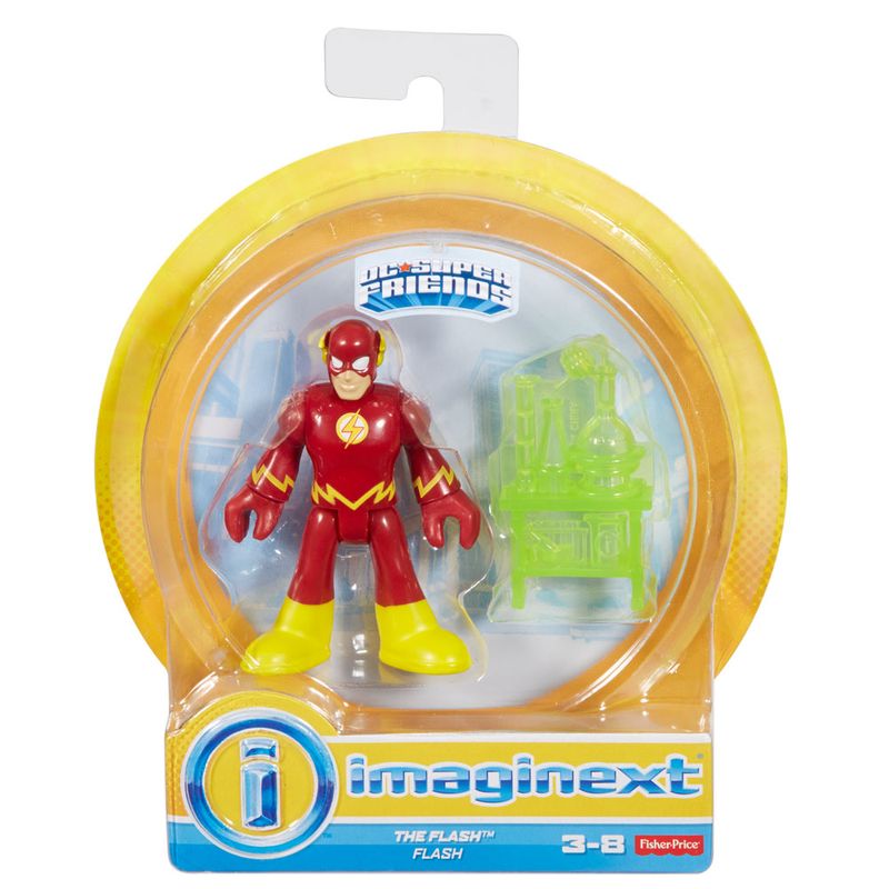 Mini-Figura-de-Acao---DC-Comics---Imaginext---The-Flash-com-Acessorios-15-Cm---Mattel