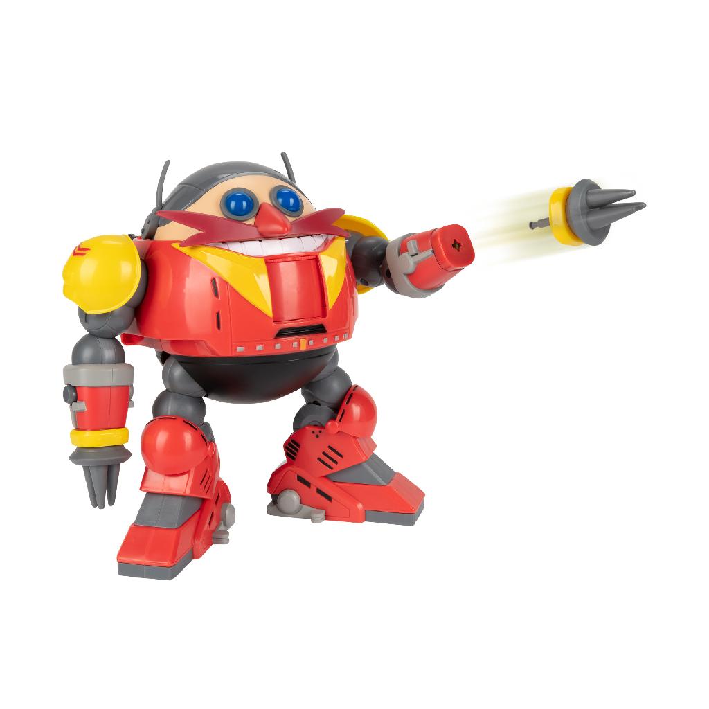 Figura Articulada - Sonic Giant Eggman Robot Battle Set - Vermelho