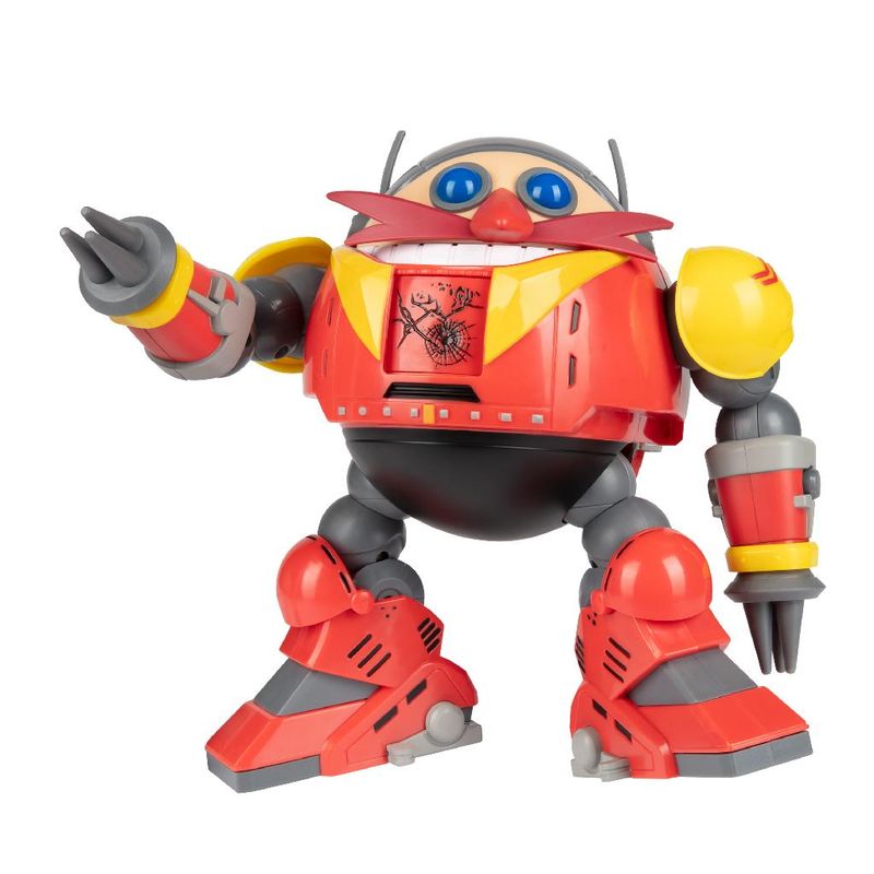 Figura Articulada - Sonic Giant Eggman Robot Battle Set - Vermelho