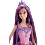Boneca-Barbie-Colecionavel---Reinos-Magicos---Princesas-Penteados-Magicos---Cabelo-Roxo---Mattel