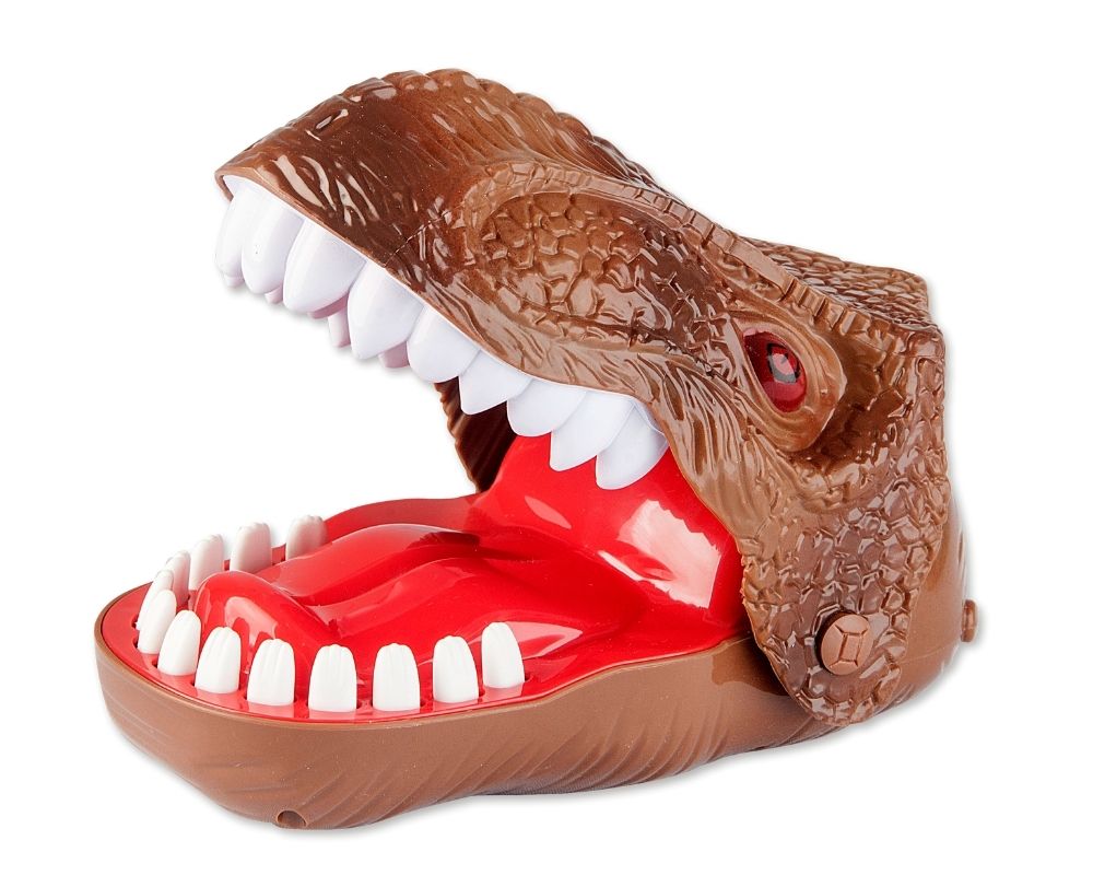 Mordida Do Dinossauro Rex Dino - Mordendo Dedo Jogo Dino - Alfabay - Cubo  Mágico - Quebra Cabeças - A loja de Profissionais e Colecionadores!