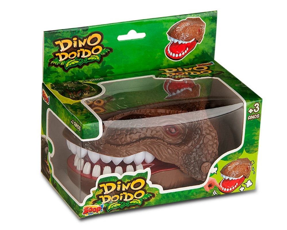 Jogo Dinossauro Dentista Que Morde Dedo Dá Risada Luz E Som