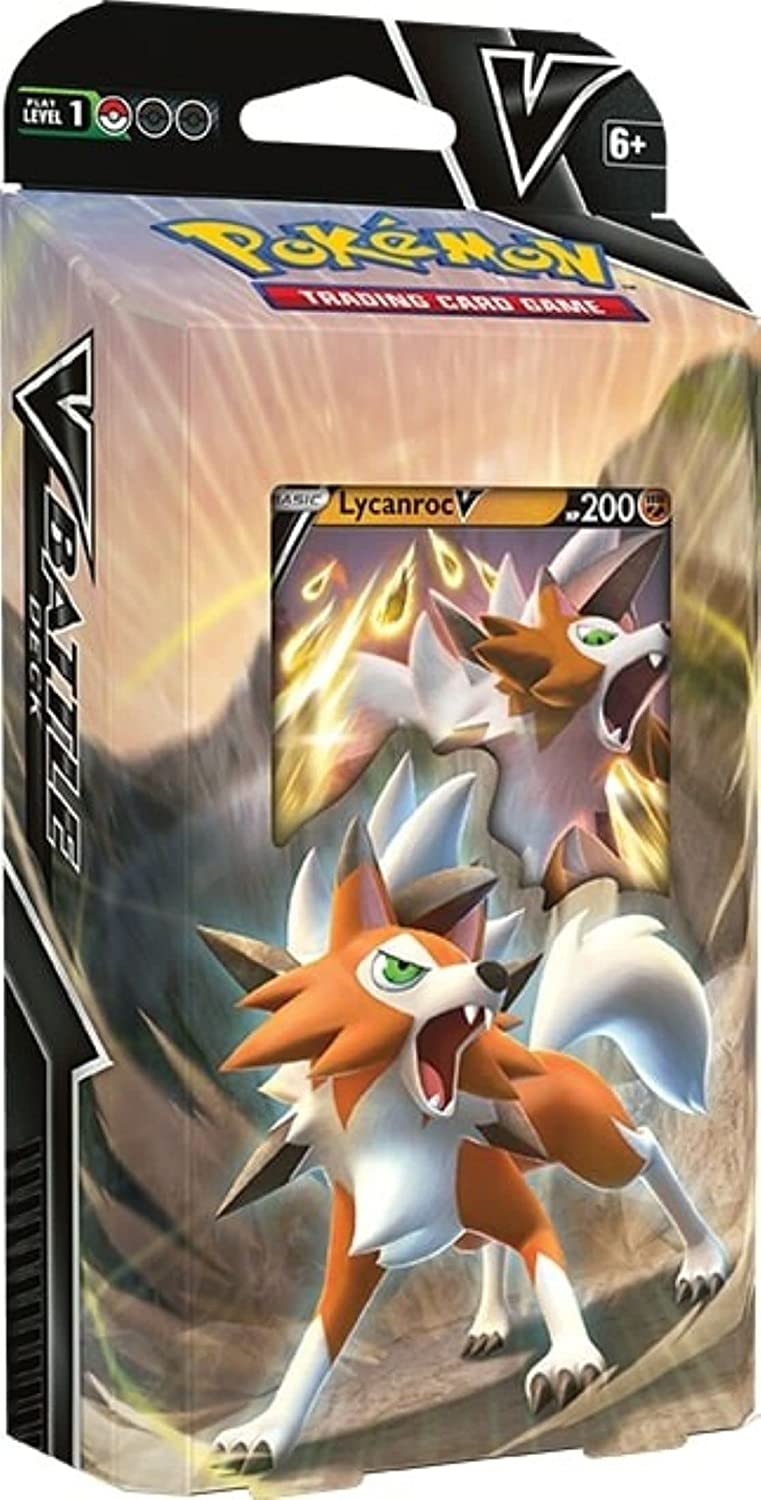 Deck Pokémon Lutador c/ Lycanroc EX Pronto para Jogar