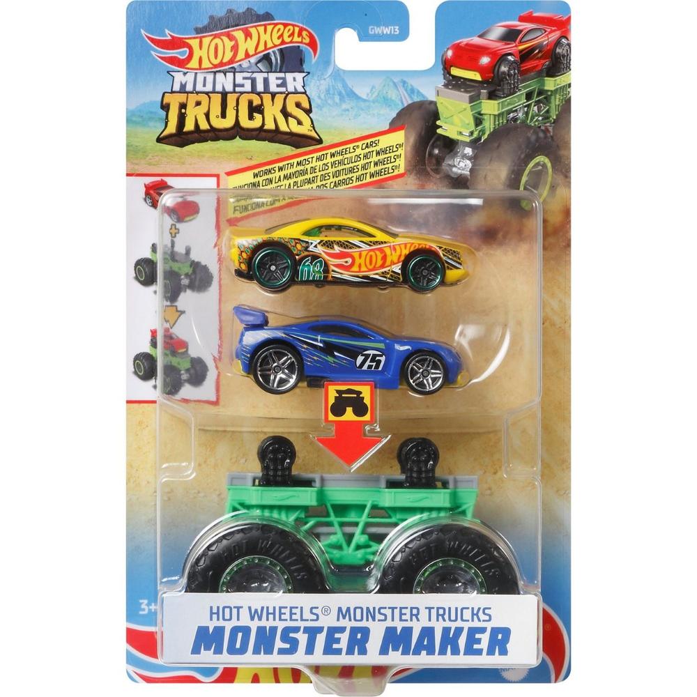 Brinquedo Infantil Carrinho Hot Wheels Trucks Monster Maker