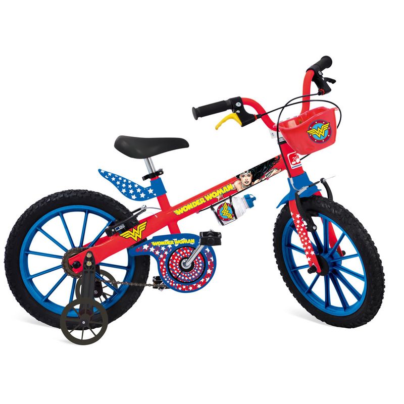 Bicicleta-Aro-16---DC-Comics---Liga-da-Justica---Mulher-Maravilha---Bandeirante