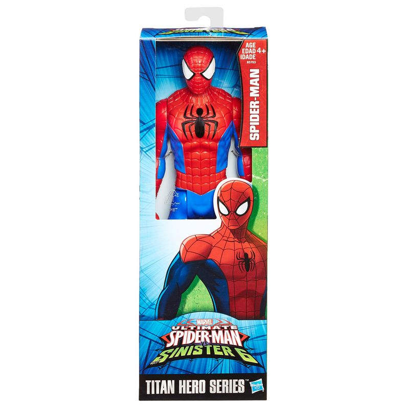 Boneco-Articulado-30cm---Titan-Hero-Series---Marvel-Ultimate-Spider-Man---Sinister-6---Homem-Aranha---Hasbro