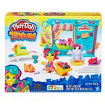 Playset-e-Massa-de-Modelar---Play-Doh-Town---Tenda-de-Mascotes-Pet-Shop---Hasbro