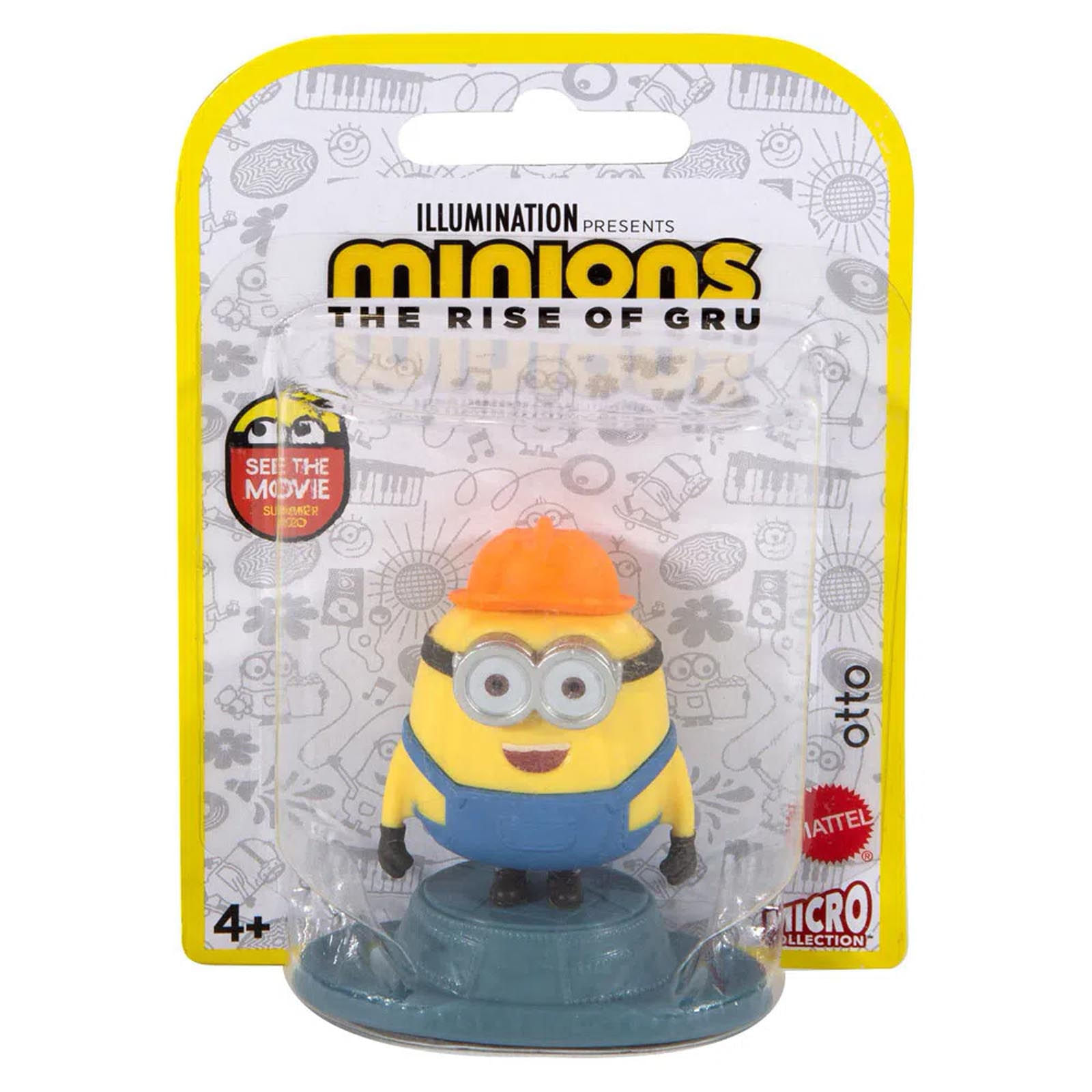 Mini Boneco 6cm - Otto - Minions A Origem de Gru - GMJ60 - Ri Happy