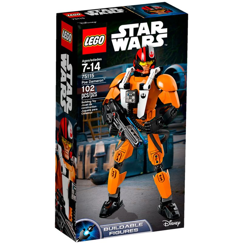 75115---LEGO---Disney-Star-Wars---Episodio-VII---Figura-Articulada---Poe-Dameron