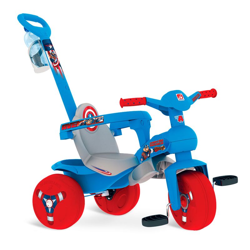 Triciclo---Veloban-de-Passeio---Marvel-Capitao-America---Bandeirante