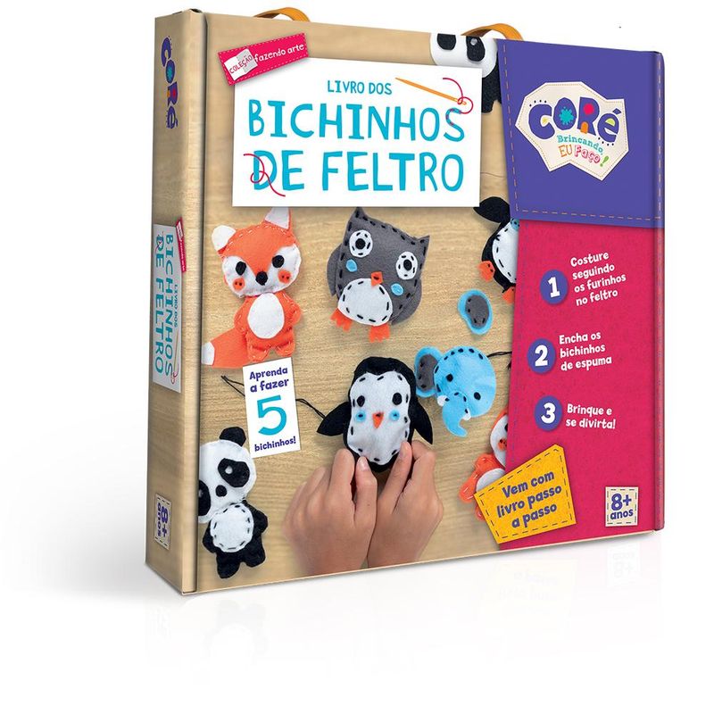 Conjunto-de-Atividades---Core---Livro-dos-Bichinhos-de-Feltro---Colecao-Fazendo-Arte---Toyster-0