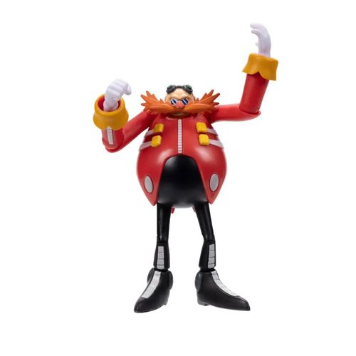 Boneco Dr. Eggman Articulado 10cm Sonic O Filme - Jakks