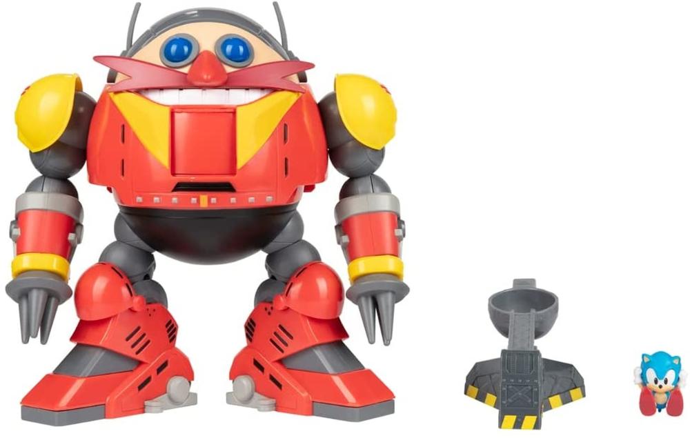 Boneco Sonic 2 The Hedgenog Batalha Robô Do Eggman Gigante - Ri Happy