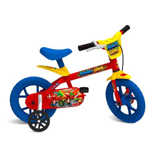 Bicicleta - Aro 12 - Power Game - Vermelha - Bandeirante
