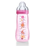 Mamadeira-Fashion-Bottle-Grils-330-ml---Rosa---Circulos-Coloridos---MAM