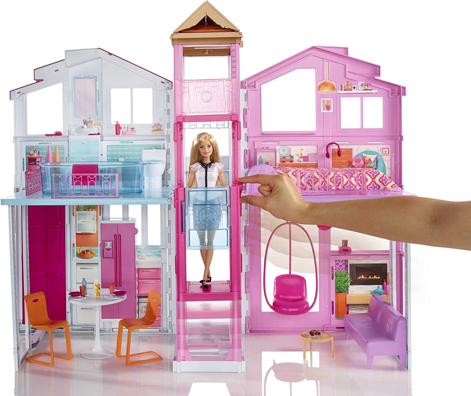 Casa Barbie Casinha De Bonecas Palácio Barbie Emily Princesa