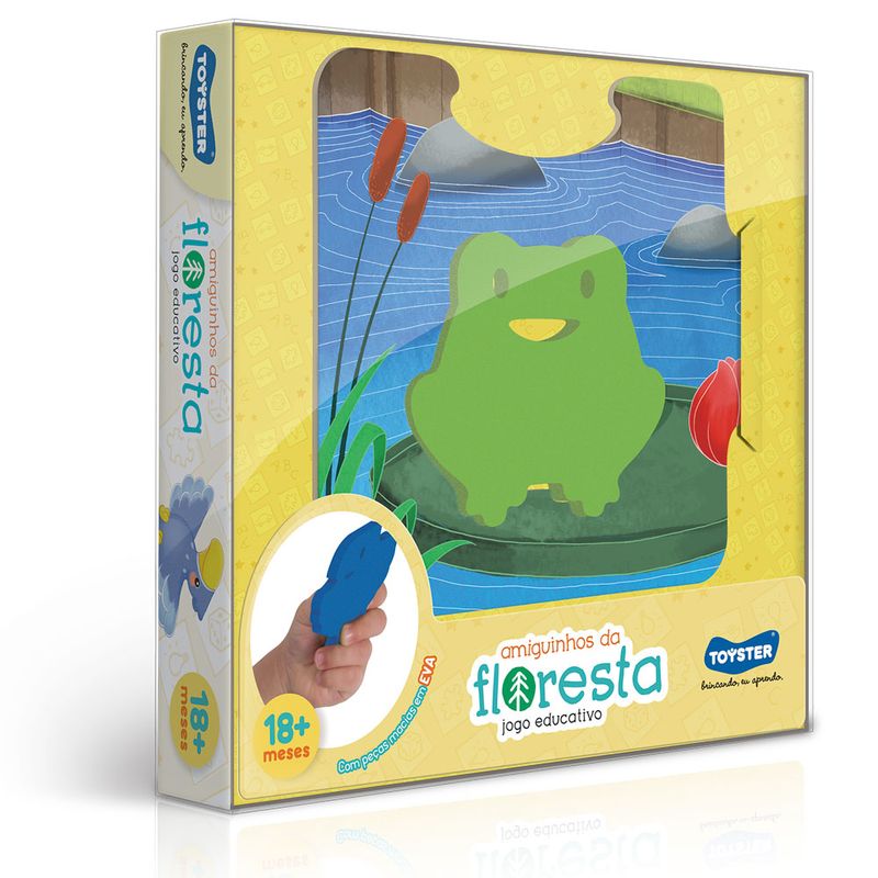 Jogo-Educativo---Amiguinhos-da-Floresta---12-Pecas---Toyster