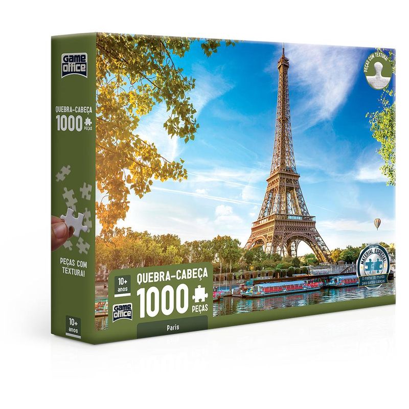 Quebra Cabeça Portugal Grande 1000 pçs 54x74 cm Puzzle Jogo Premium  Presente Adulto Criança Lógica Raciocínio Mil pçs em Promoção na Americanas