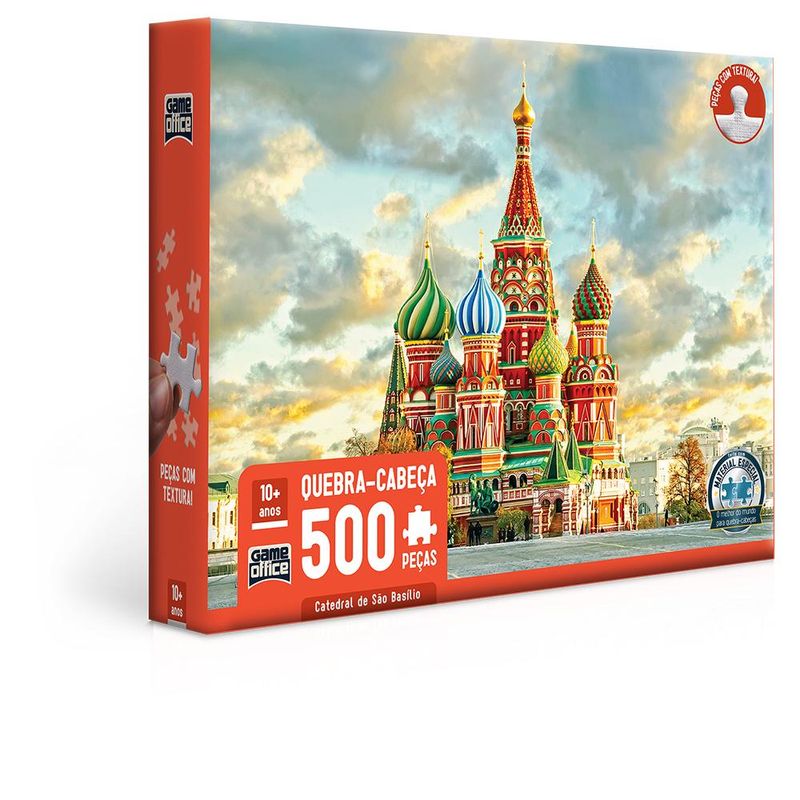 JOGO QUEBRA CABECA 500 PÇS TORRE DE BELEM LISBOA PORTUGAL PUZZLE GGB