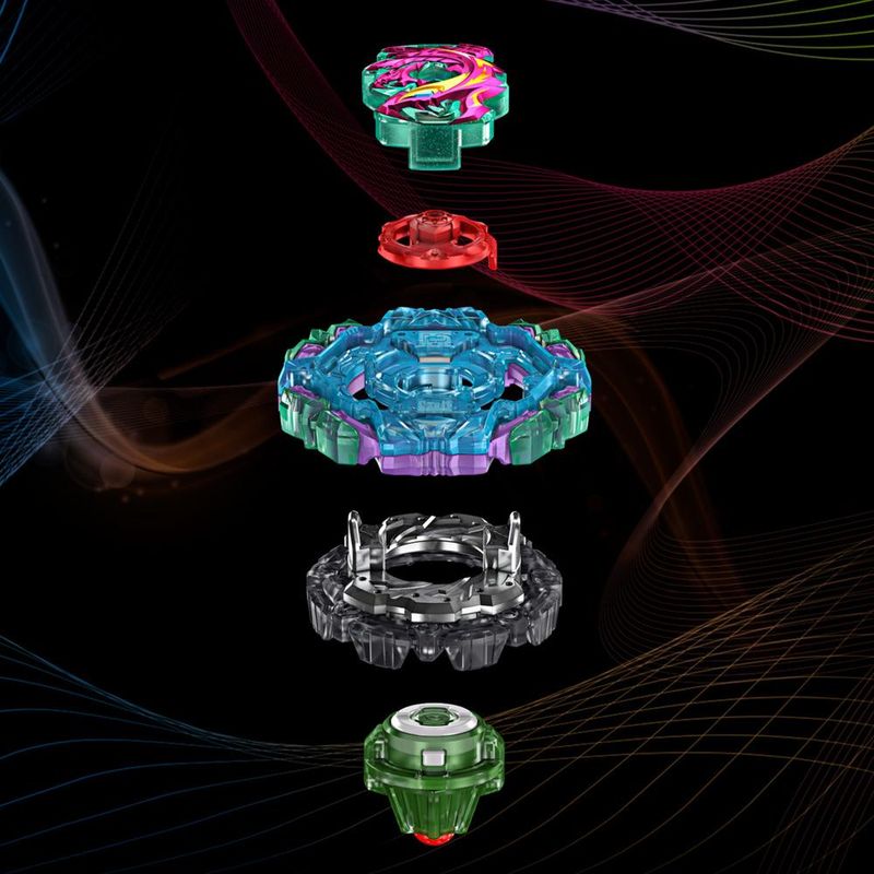 Piao-de-Batalha-com-Lancador---Beyblade-Burst---Pro-Series---Poison-Cobra---Hasbro-5