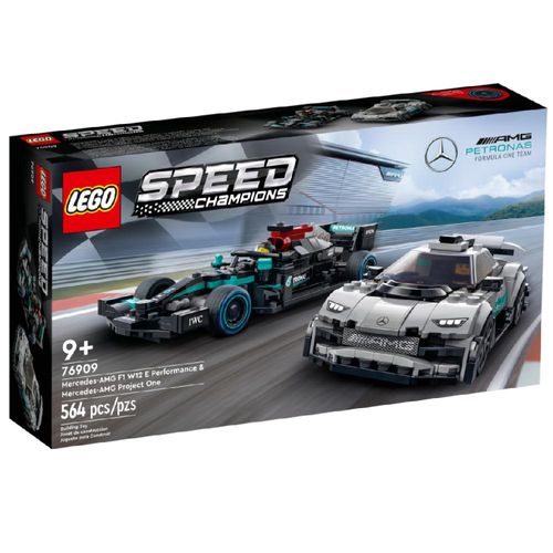 LEGO - Speed Champions - Mercedes-AMG F1 W12 E Performance e Mercedes-AMG Project One - 76909