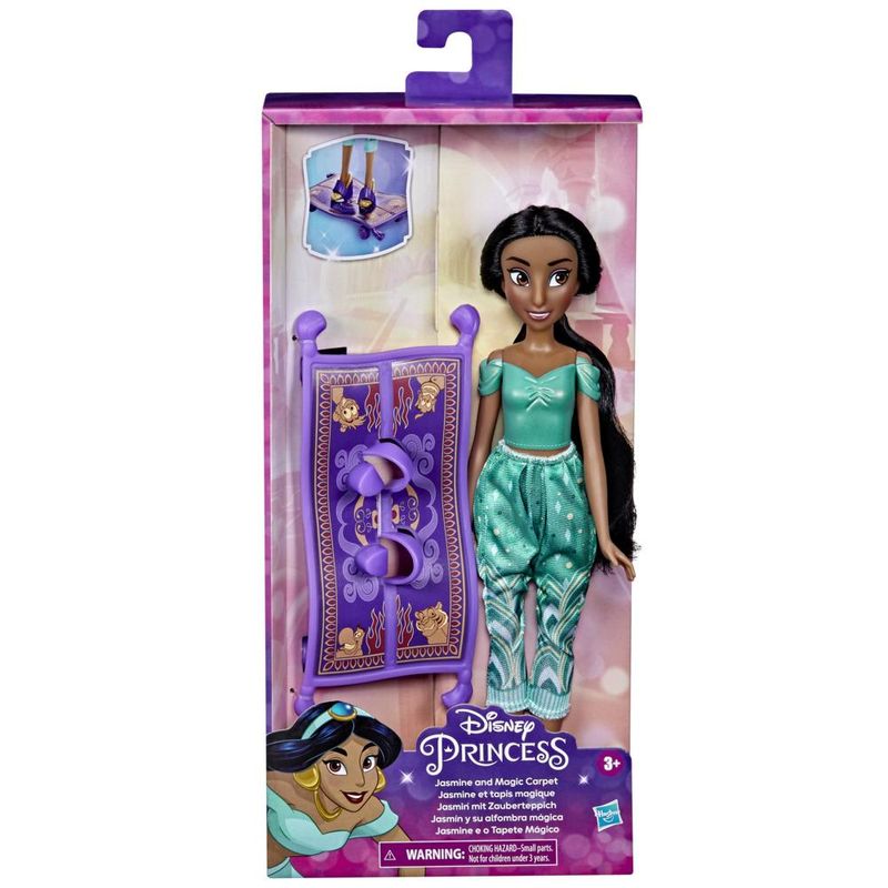 Boneca-Articulada---Disney---Princesas---Jasmine-e-Tapete-Magico-com-Rodinhas---Hasbro-1