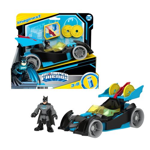 Veículo - Imaginext - DC Super Amigos – Batmóvel Corrida - Mattel