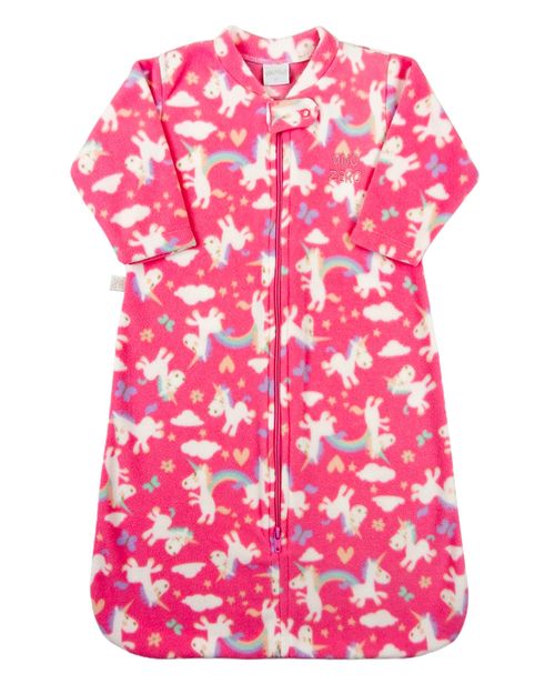 Saco de Dormir Casulo de Bebê Pijama Microsoft Estampado - Pink