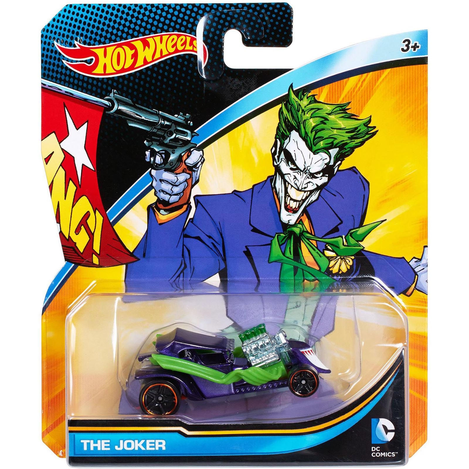 Hot Wheels - The Joker - Dc Comics - DMM16 - Ri Happy