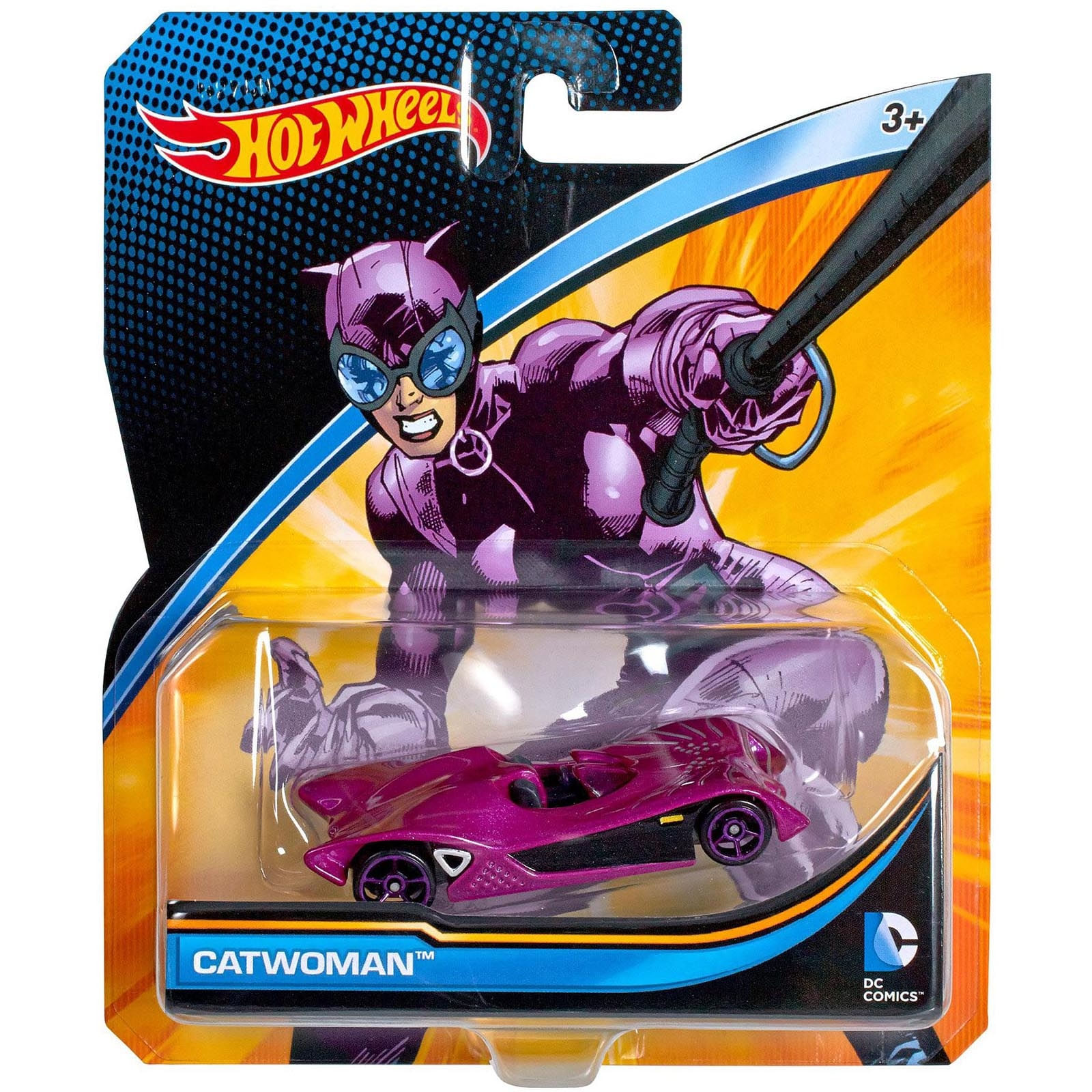 Hot Wheels - Catwoman - Dc Comics - DMM15 - PBKIDS Brinquedos