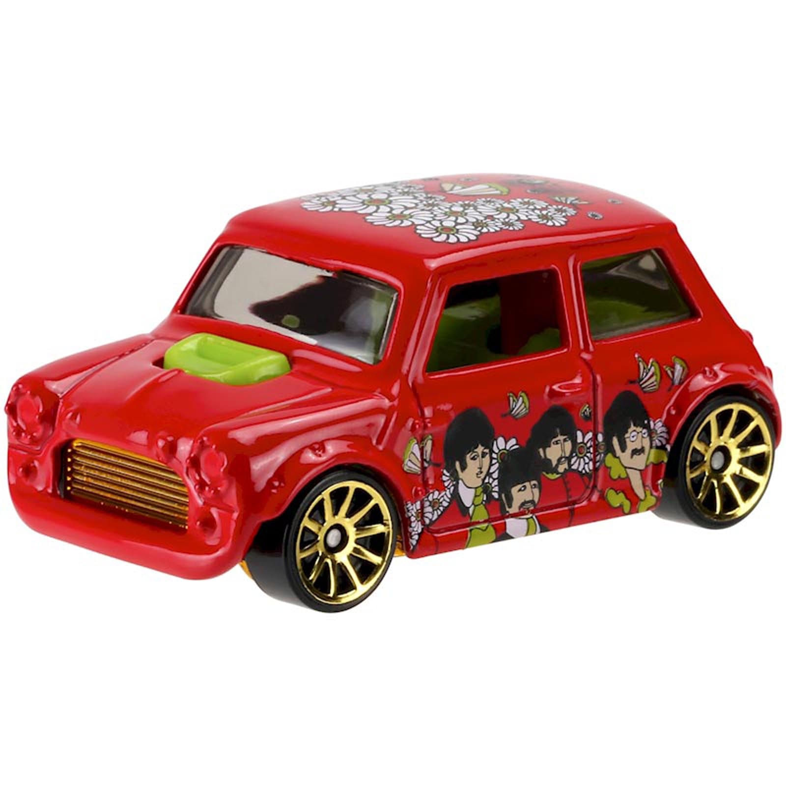 Hot Wheels - Morris Mini - The Beatles Yellow Submarine - DML72
