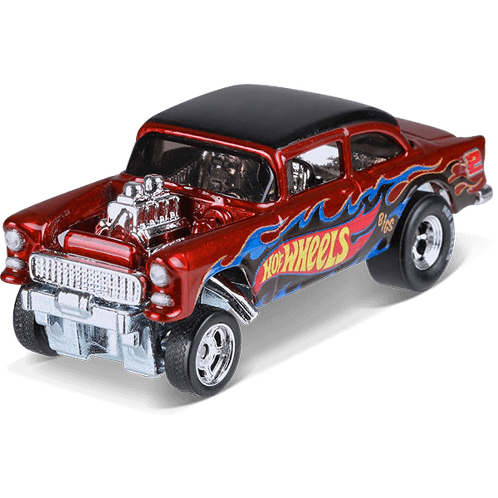 Hot Wheels - '55 Chevy Bel Air Gasser - Red Line Club - FKF90 - Ri