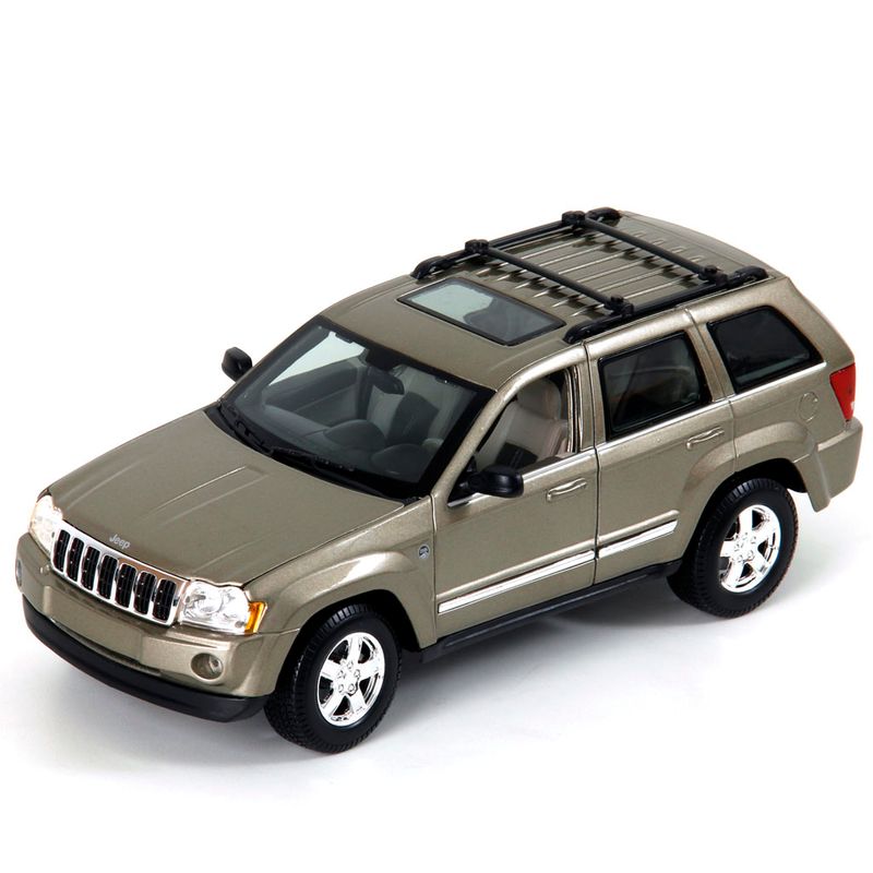 2005 Jeep Grand Cherokee Maistoダイキャスト Miniatura em Metal - 1:18 - Jeep Grand Cherokee 2005 - Ri Happy