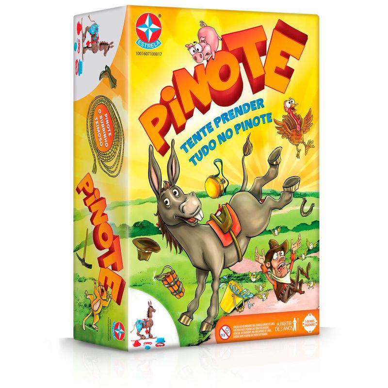 Kit de Jogos - Pinote - Pula Macaco - Lig4 - Estrela