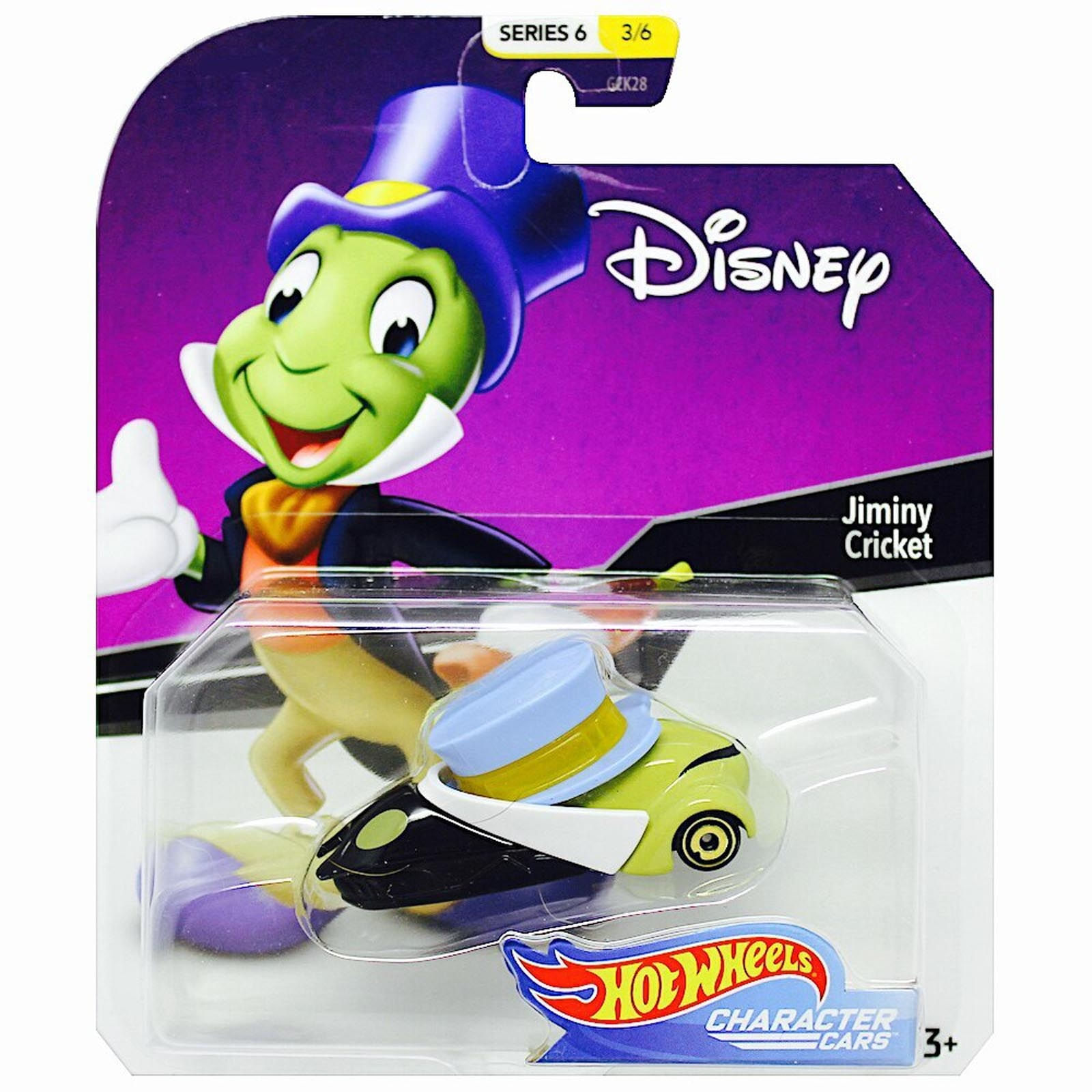 Hot Wheels - Jiminy Cricket - Disney - Character Cars - GGX60 - Ri