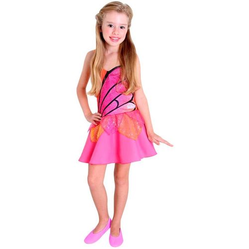 Fantasia da Barbie Butterfly Infantil Pop