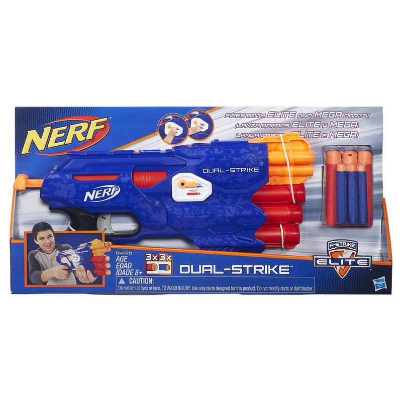 Lancador-de-Dardos---Nerf-Elite-Dual-Strike---Hasbro