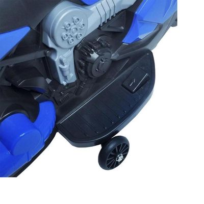 Mini Motinha Infantil Elétrica Para Criança Triciclo Azul