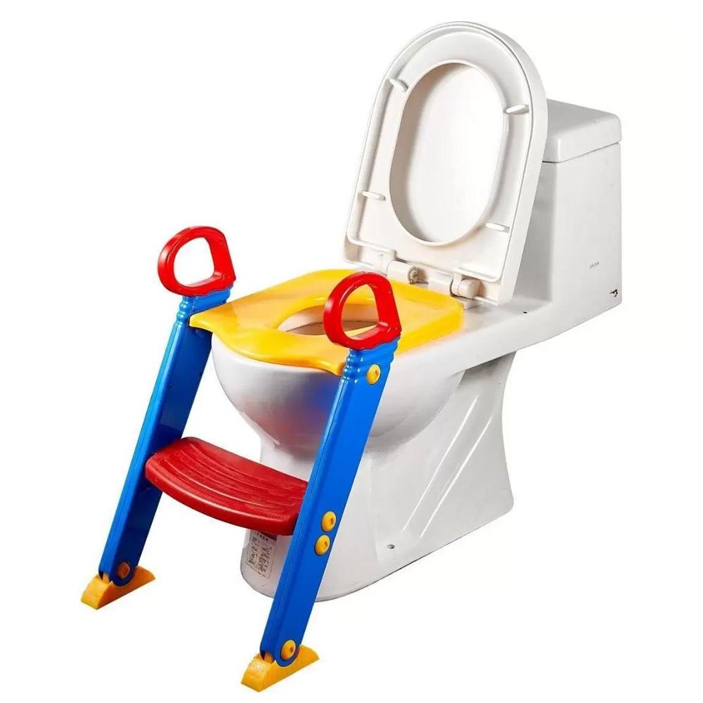 Assento Redutor Infantil com Escada para Vaso Sanitário BW071 - Ri Happy
